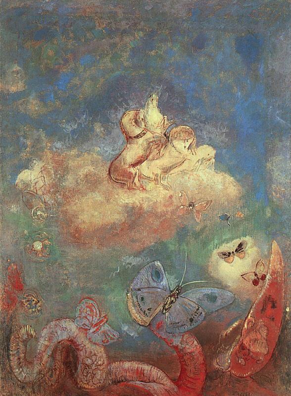 Odilon Redon The Chariot of Apollo oil painting image